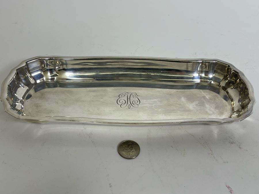 Sterling Silver Tray 11.75W X 4.5W X 1H 287g $197 [Photo 7]