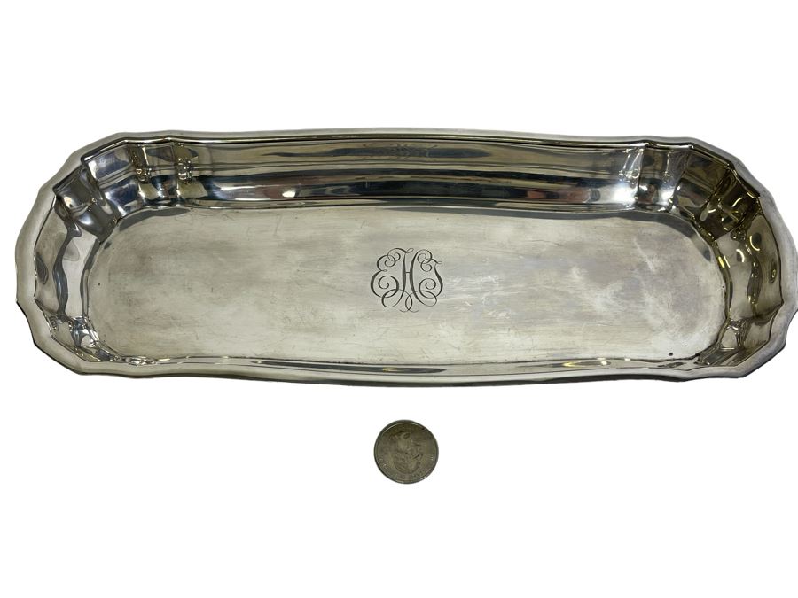 Sterling Silver Tray 11.75W X 4.5W X 1H 287g $197 [Photo 2]