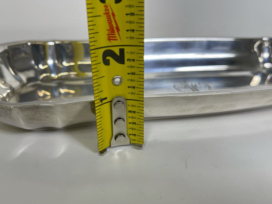 Sterling Silver Tray 11.75W X 4.5W X 1H 287g $197 [Photo 14]