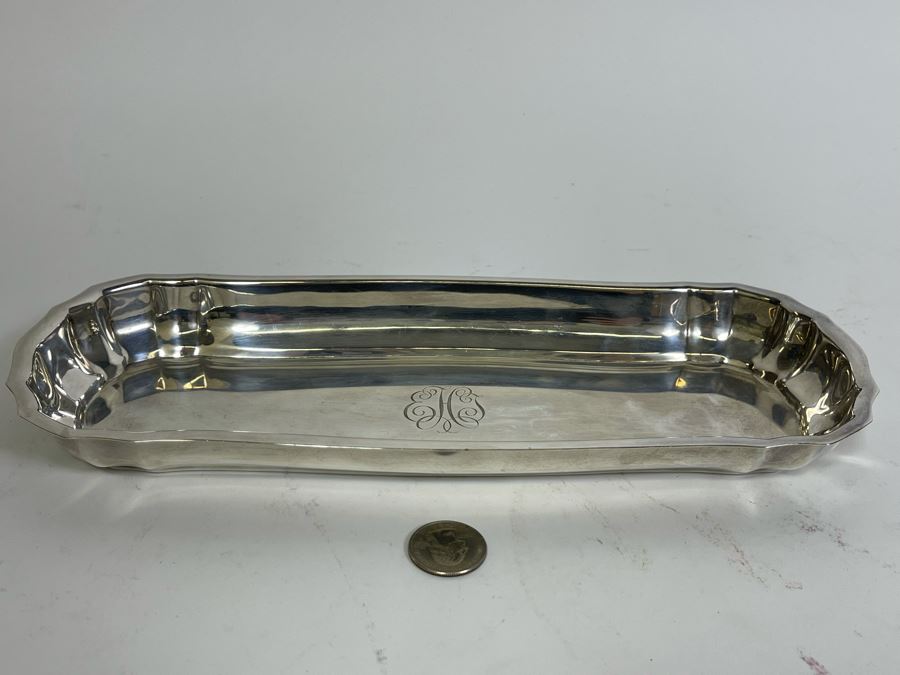 Sterling Silver Tray 11.75W X 4.5W X 1H 287g $197 [Photo 6]