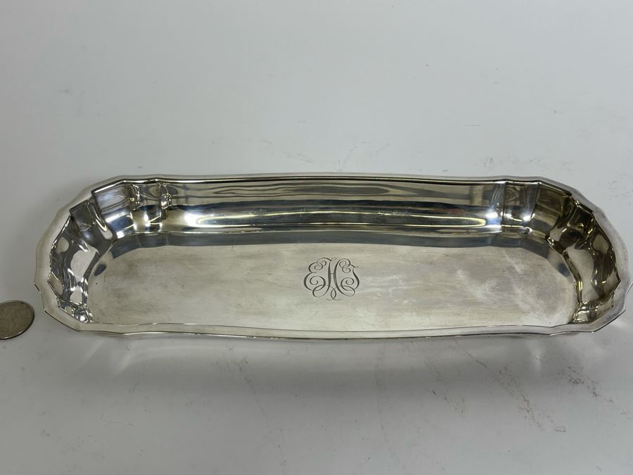 Sterling Silver Tray 11.75W X 4.5W X 1H 287g $197 [Photo 4]