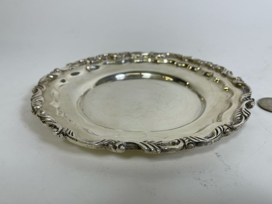 Sterling Silver 6.75' Dish Sanborns Mexican 236g $162 Melt Value [Photo 6]