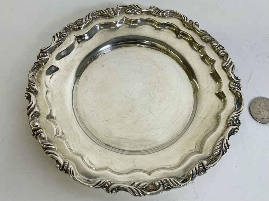 Sterling Silver 6.75' Dish Sanborns Mexican 236g $162 Melt Value [Photo 8]
