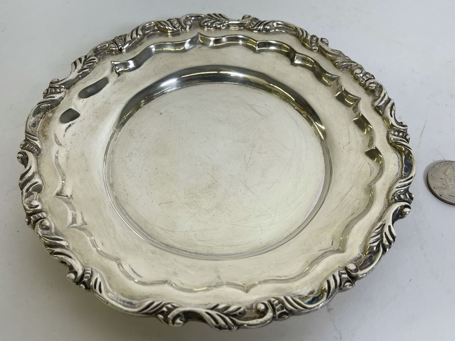 Sterling Silver 6.75' Dish Sanborns Mexican 236g $162 Melt Value [Photo 9]