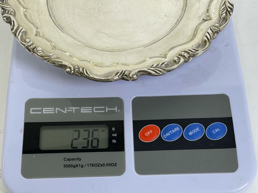 Sterling Silver 6.75' Dish Sanborns Mexican 236g $162 Melt Value [Photo 16]