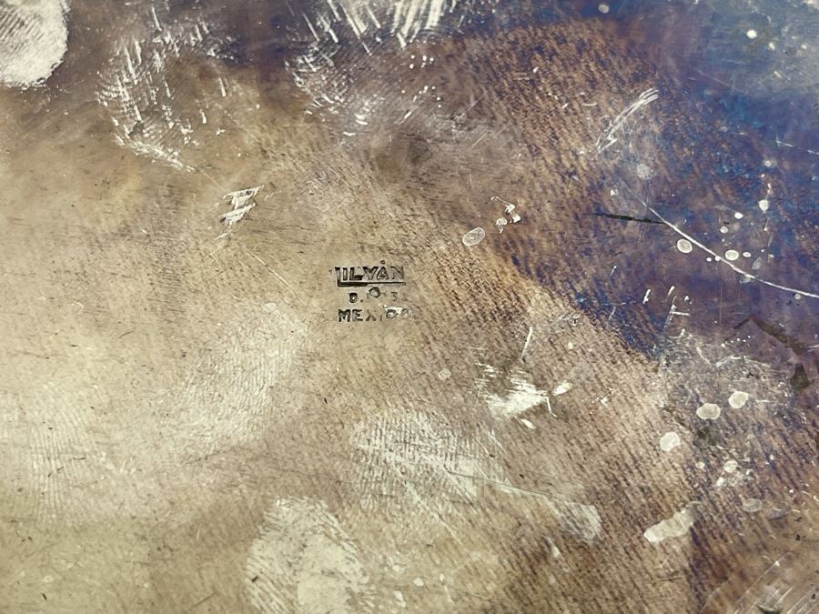 Lilyan Sterling Silver 7' Dish Mexican 223g $153 Melt Value [Photo 9]