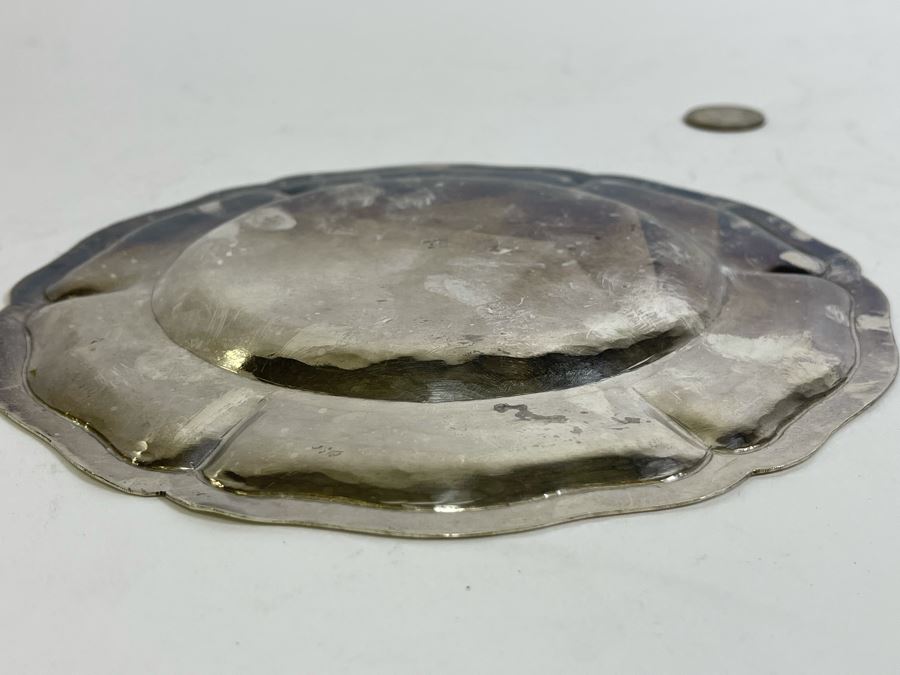 Lilyan Sterling Silver 7' Dish Mexican 223g $153 Melt Value [Photo 8]