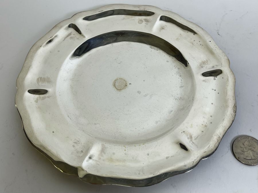 Lilyan Sterling Silver 7' Dish Mexican 223g $153 Melt Value [Photo 3]