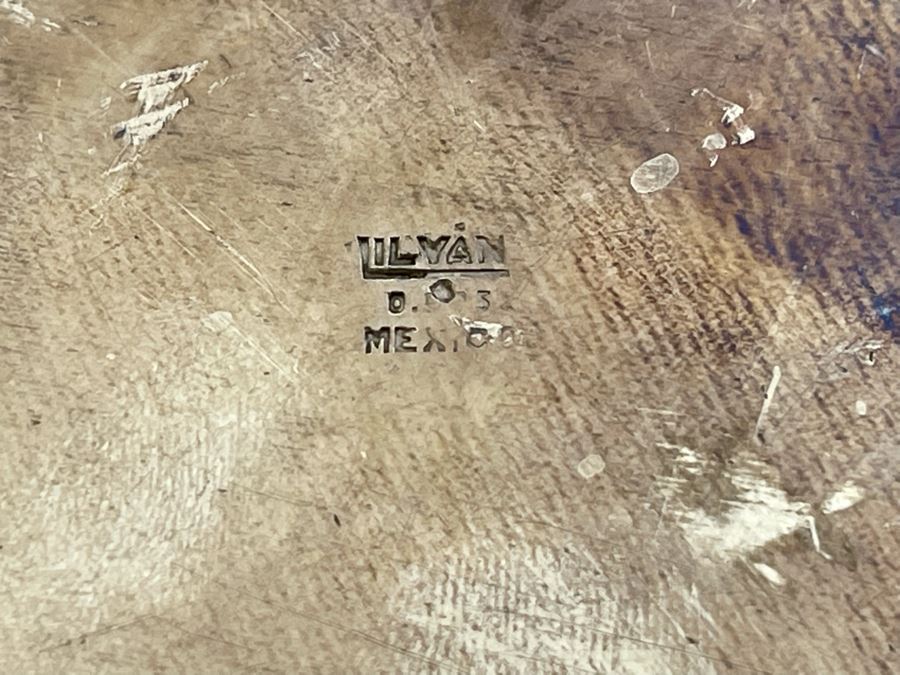 Lilyan Sterling Silver 7' Dish Mexican 223g $153 Melt Value [Photo 10]