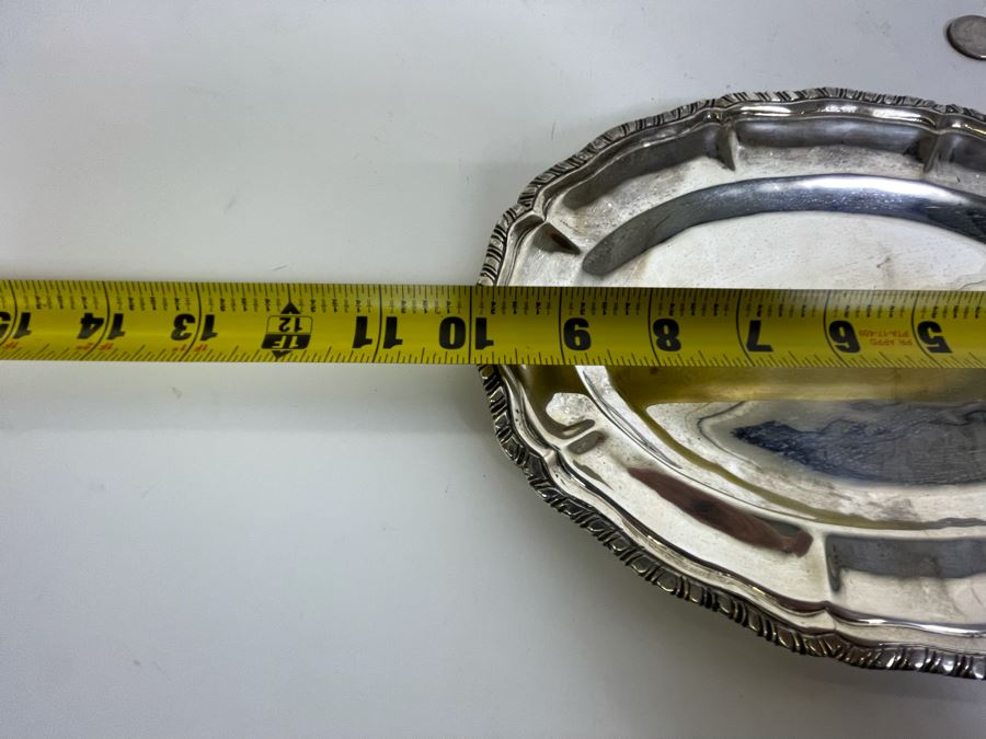 La Colonial Sterling Silver Oval Dish 10 X 7 362g $249 Melt Value [Photo 13]