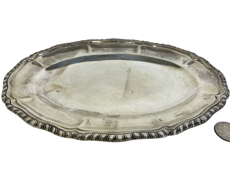 La Colonial Sterling Silver Oval Dish 10 X 7 362g $249 Melt Value [Photo 2]