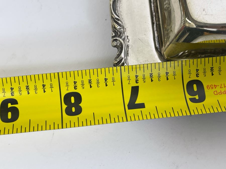 Sterling Silver Covered Butter Dish Caral Mexican 7W X 4D X 2.5H 313g $216 [Photo 14]