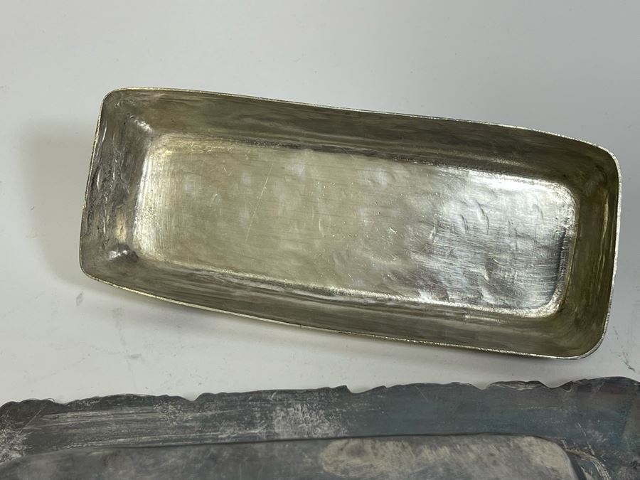 Sterling Silver Covered Butter Dish Caral Mexican 7W X 4D X 2.5H 313g $216 [Photo 13]