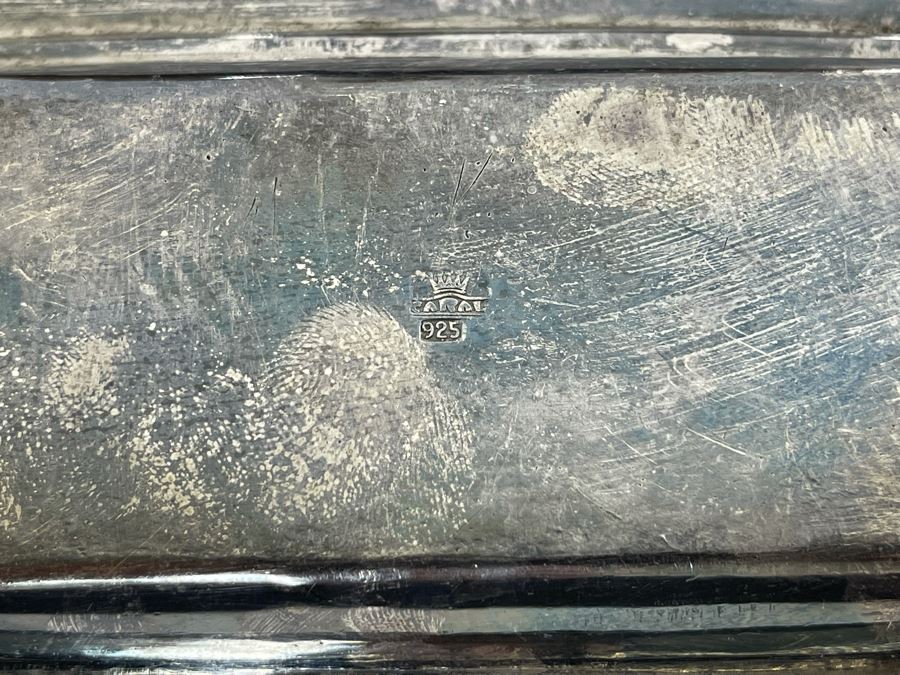 Sterling Silver Covered Butter Dish Caral Mexican 7W X 4D X 2.5H 313g $216 [Photo 11]