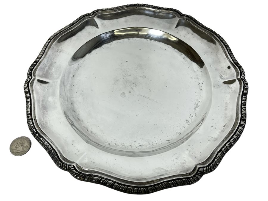 L. Maciel Sterling Silver 11 Plate Mexican 663g Melt Value 457