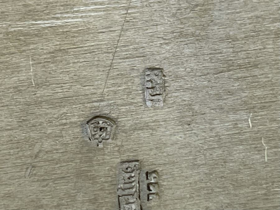 Five Heavy Sterling Silver 11' Plates Mexican 2,654g $1,832 Melt Value [Photo 16]