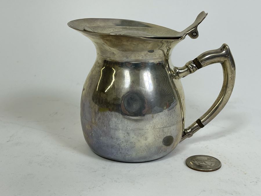 Sterling Silver Sanborns Mexico Creamer 4H 268g $185 Melt Value [Photo 3]