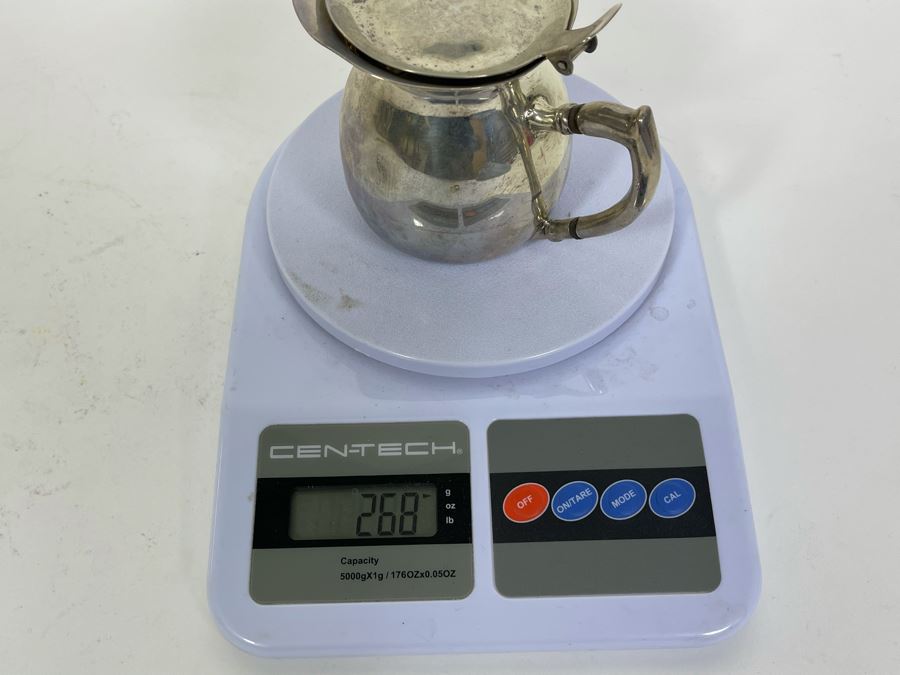 Sterling Silver Sanborns Mexico Creamer 4H 268g $185 Melt Value [Photo 12]