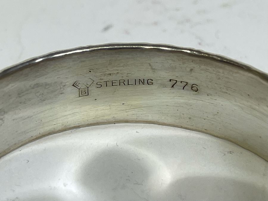 Vintage Sterling Silver Napkin Rings 23g [Photo 5]