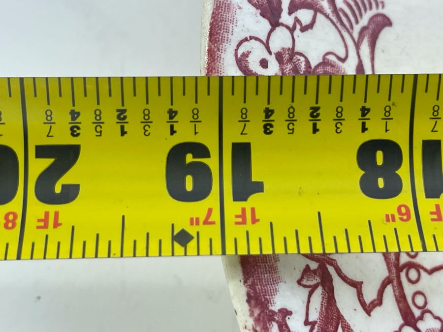 Vintage English Oval Platter 19 X 14 [Photo 6]