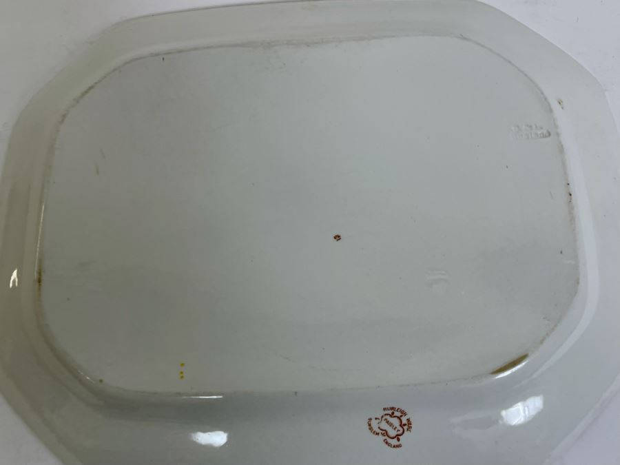 Vintage Burleigh Ware Paisley Burslem England Platter 15.5 X 12 [Photo 4]