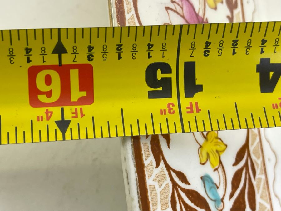 Vintage Burleigh Ware Paisley Burslem England Platter 15.5 X 12 [Photo 6]