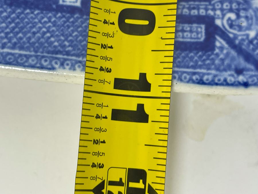 Vintage Staffordshire Stone China Platter 13.5 X 11 [Photo 8]