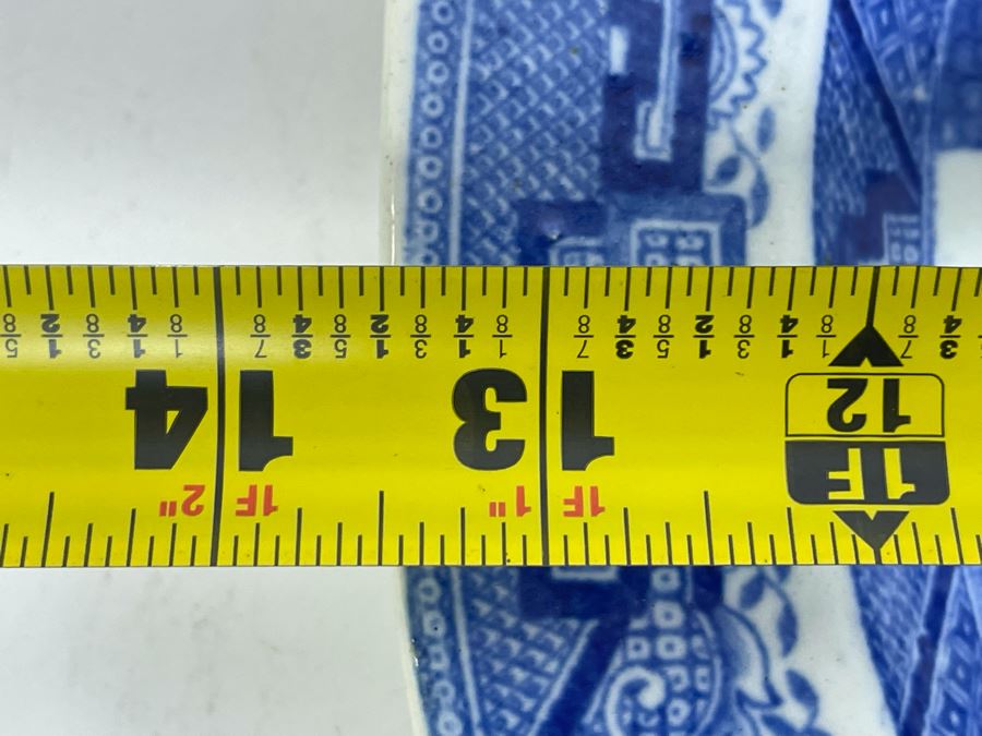 Vintage Staffordshire Stone China Platter 13.5 X 11 [Photo 7]