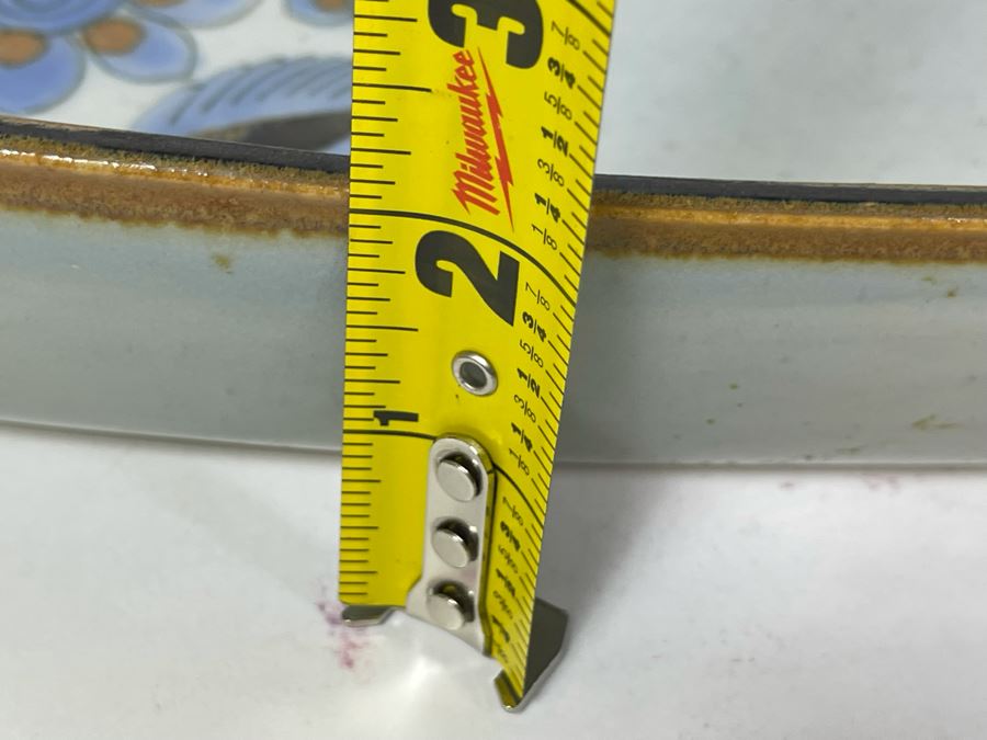 Signed Mexican Pottery 15W X 9.5D X 2H [Photo 12]