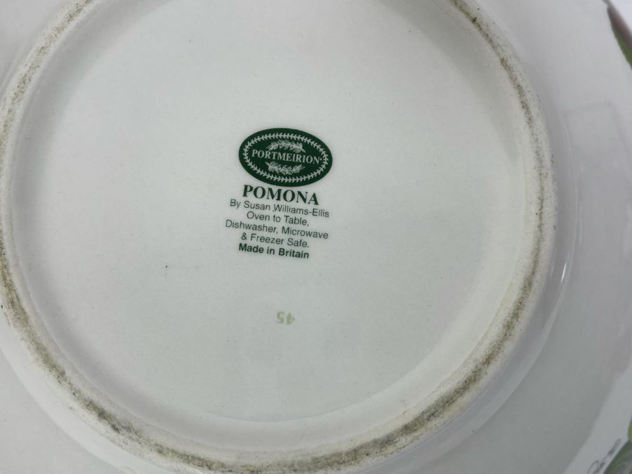 Pair Of Portmeirion Bowls 10.25R And 10R [Photo 8]