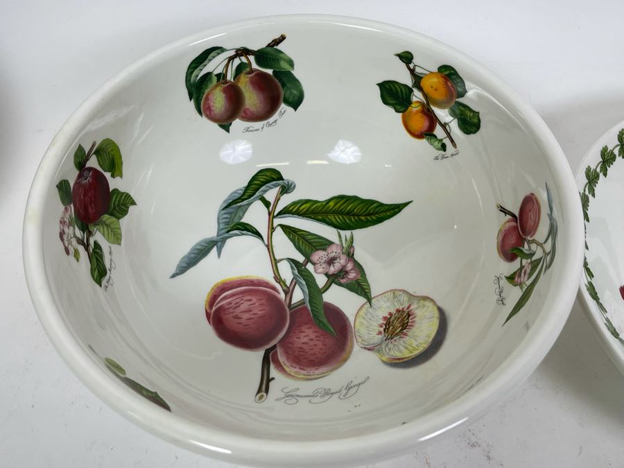 Pair Of Portmeirion Bowls 10.25R And 10R [Photo 5]