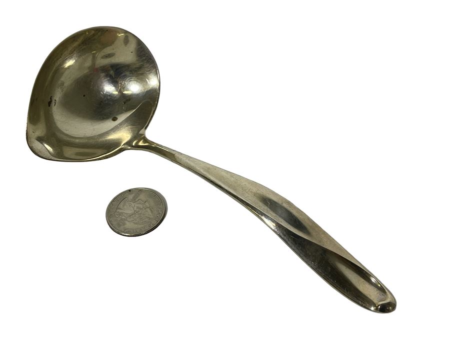 Sterling Silver Reed & Barton Laddle Spoon 85g [Photo 1]