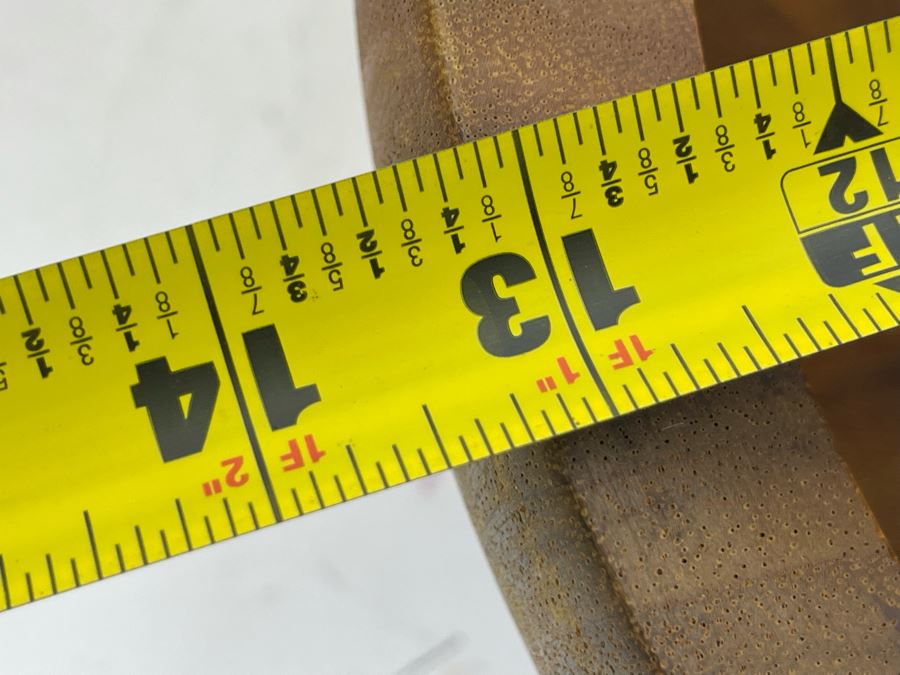 Gorgeous Nambe Wooden Bowl 13.25W X 7H [Photo 9]