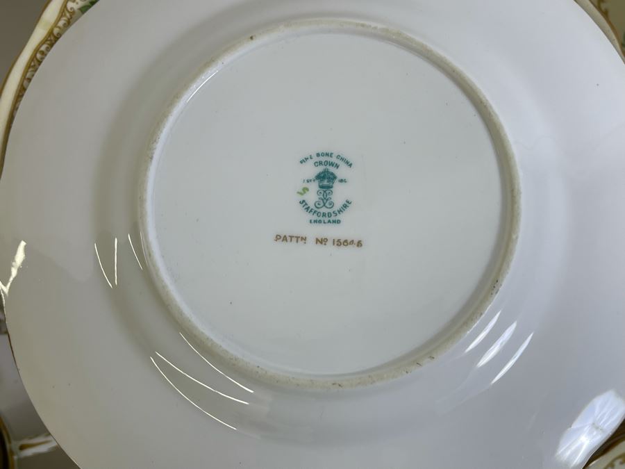 Huge Collection Of English Crown Fine Bone China Staffordshire England ...