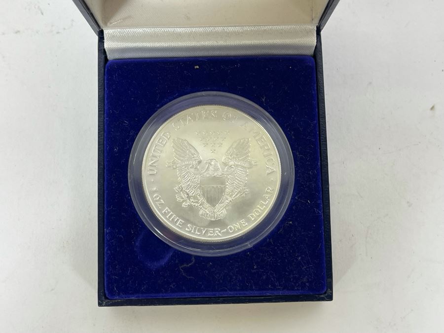 1999 Uncirculated American Eagle Silver Dollar 1 Oz Fine Silver [Photo 4]