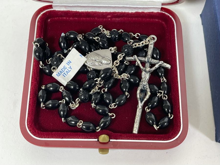 Sterling Silver Pendant, Skagen Denmark Ladies Watch And Italian Rosary [Photo 6]