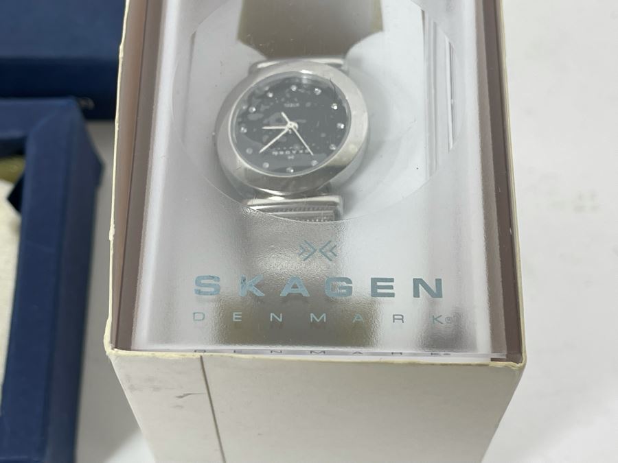 Sterling Silver Pendant, Skagen Denmark Ladies Watch And Italian Rosary [Photo 8]