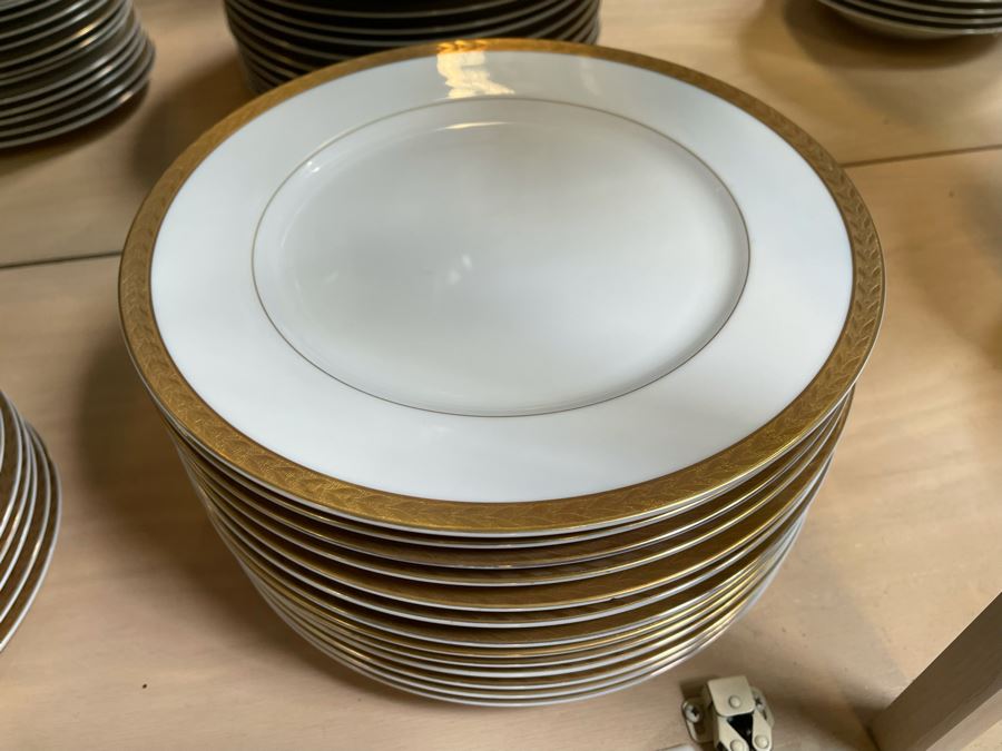 Last Minute Add - Sango Japanese China Set Royalty Gold Rim Pattern 3625 [Photo 9]
