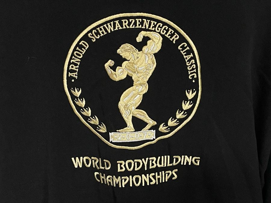 Tony Nowak Original Jacket 2007 Limited Edition Made Exclusively For The Arnold Schwarzenegger Classic Body Building Made For Jon Jon Size L [Photo 6]