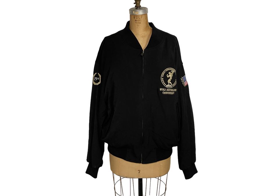 Tony Nowak Original Jacket 2007 Limited Edition Made Exclusively For The Arnold Schwarzenegger Classic Body Building Made For Jon Jon Size L [Photo 3]