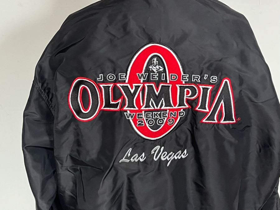 Tony Nowak Original Jacket 2009 Limited Edition Made Exclusively For Joe Weider's Olympia Weekend Las Vegas Body Building Size XL [Photo 7]