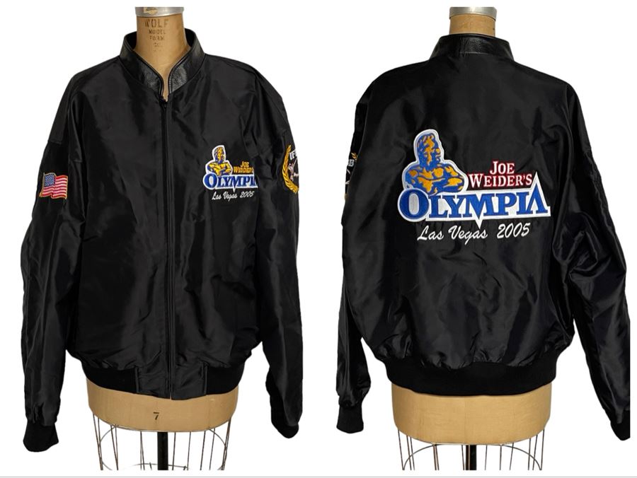 Tony Nowak Original Jacket 2005 Limited Edition Made Exclusively For Joe Weider's Olympia Las Vegas Body Building Size XL