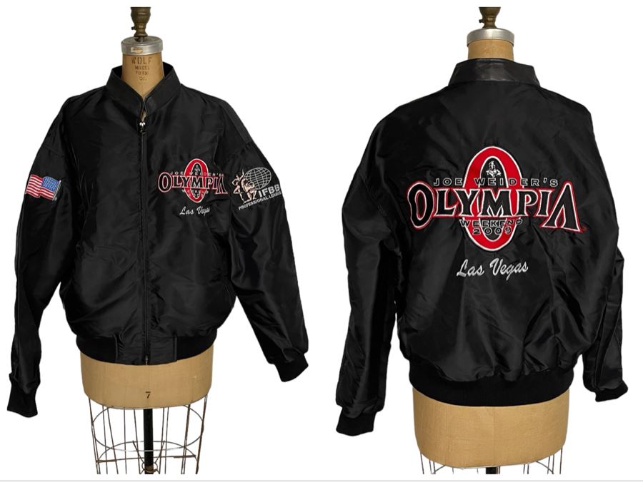 Tony Nowak Original Jacket 2009 Limited Edition Made Exclusively For Joe Weider's Olympia Weekend Las Vegas Body Building Size L [Photo 1]