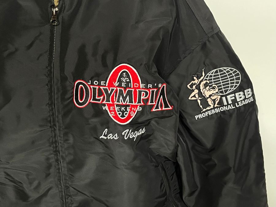 Tony Nowak Original Jacket 2009 Limited Edition Made Exclusively For Joe Weider's Olympia Weekend Las Vegas Body Building Size L [Photo 5]