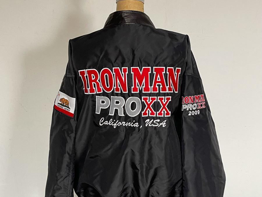 Tony Nowak Original Jacket 2009 Limited Edition Made Exclusively For IronMan Pro XX California, USA Body Building Size XL [Photo 4]