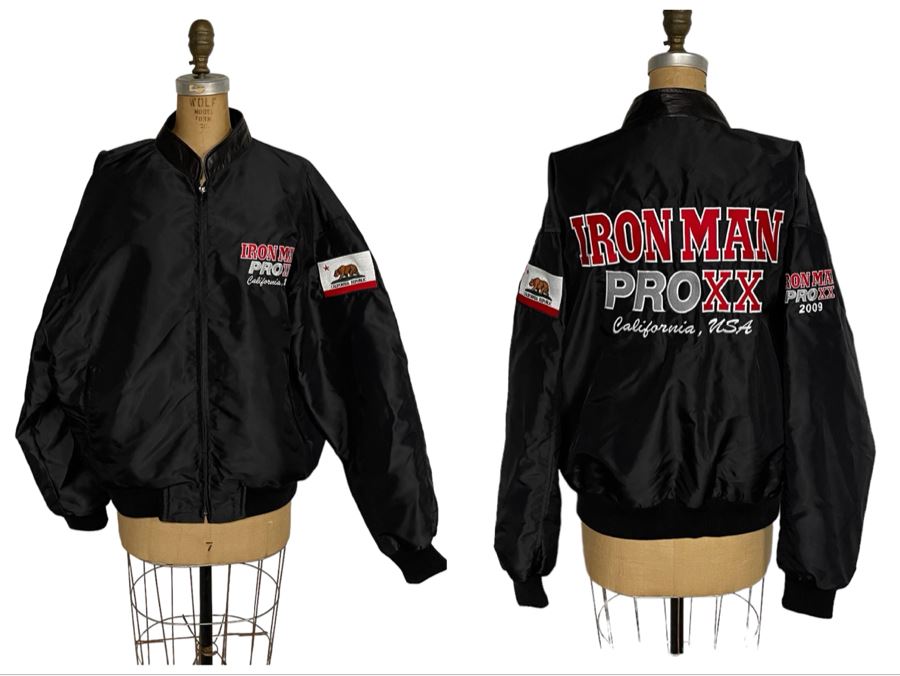 Tony Nowak Original Jacket 2009 Limited Edition Made Exclusively For IronMan Pro XX California, USA Body Building Size XL