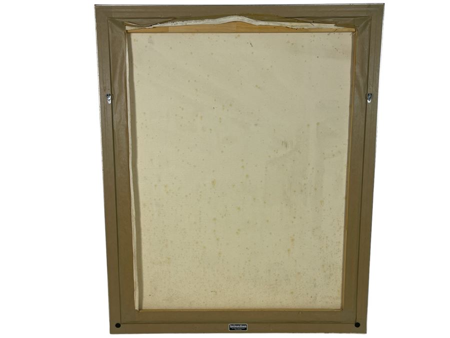 Original Abstract Bar Scene Painting 31 X 39 [Photo 4]