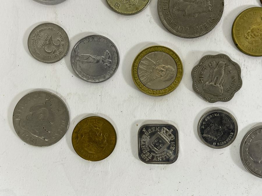Collection Of Foreign Coins [Photo 28]