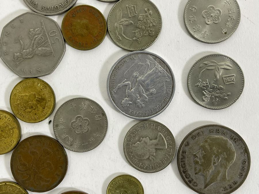 Collection Of Foreign Coins [Photo 23]