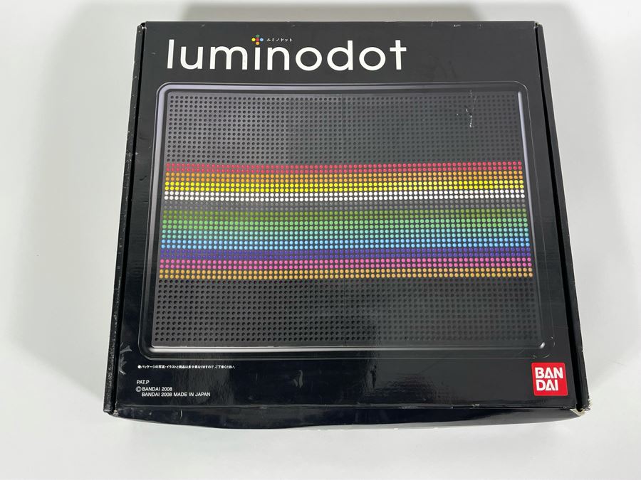 Japanese Bandai Luminodot Lite-Brite 2008 Adult Interior Design Piece [Photo 3]